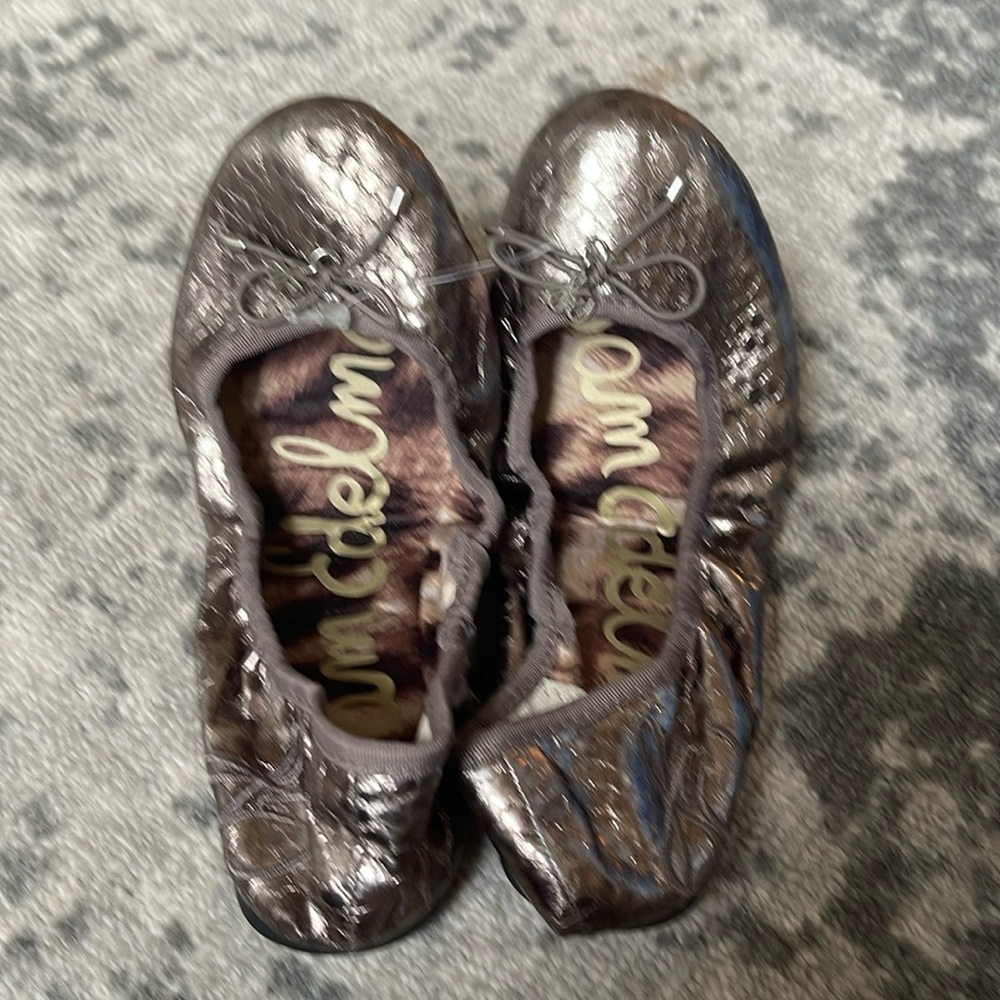Sam Edelman bronze ballet New size 2